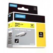 DYMO plochá zmršťovacia bužírka 19 mm x 1,5 m, žltá