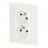 Dvojzásuvka Legrand Valena Life, biela