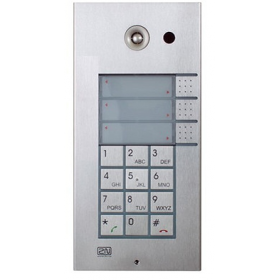 2N IP Vario dverný intercom - 3x1 tlačidlo + kamera + klávesnica