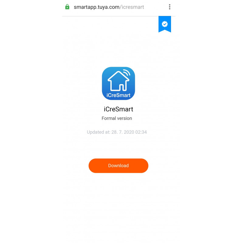 WiFi Smart vnútorný zvonček