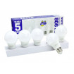 Tesla BULB E27, 9W, teplá biela, balenie 5 ks