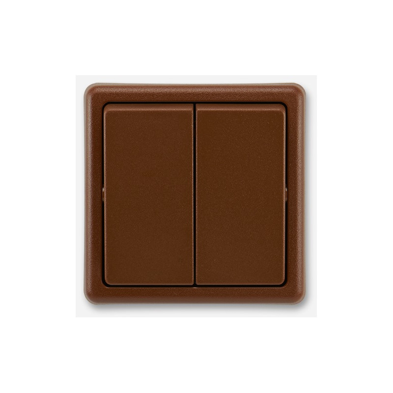 Vypínač radenie 5 Classic 3553-05289 H3, hnedá