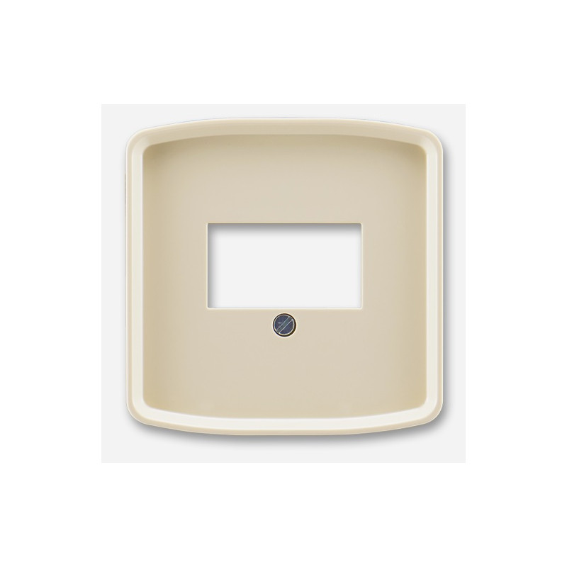 Rámik priamej komunikačnej zásuvky 5014A-A00040 C, slonová kosť