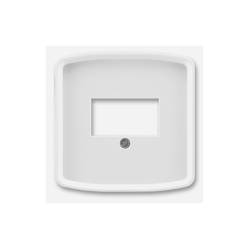 Rámik priamej komunikačnej zásuvky 5014A-A00040 B, biela