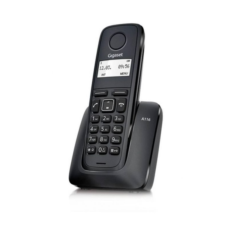 Siemens Gigaset A116, čierna