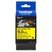 BROTHER HSe621E zmršťovacia bužírka čierne písmo, žltá bužírka TUBE (9mm)