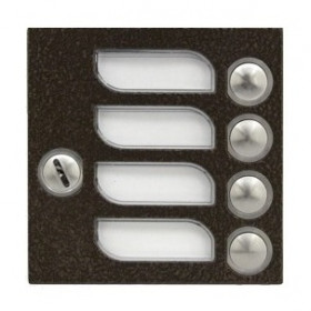 TESLA Modul tlačidlový TT4 so zámkom