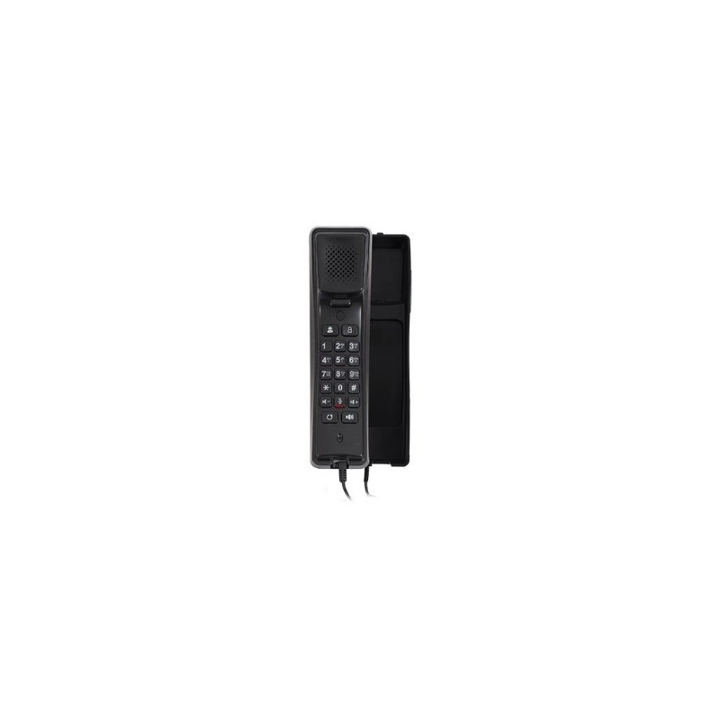 2N IP Handset, vnútorná audio jednotka, nástenná, PoE, 10/100BaseT, RJ-45, čierna