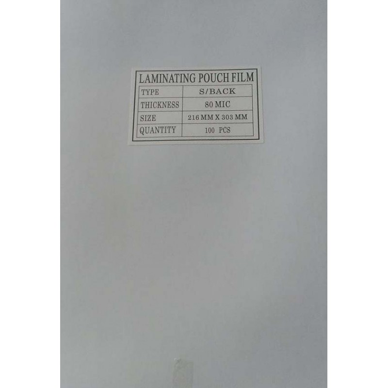 Laminovacia fólia, samolepiaca 216x303 A4 80