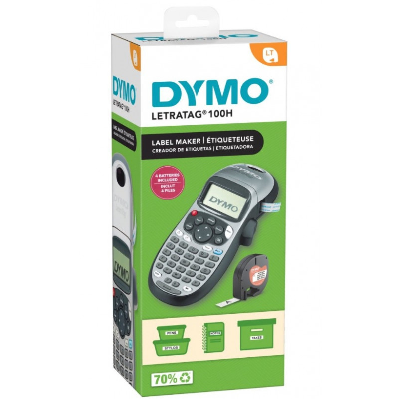 DYMO LetraTag Silver 100H