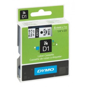 Páska Dymo Pocket 6 mm čierna/biela