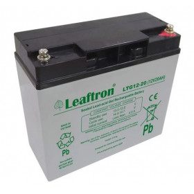 LTG12-20 akumulátor Leaftron GEL (12V/20Ah)