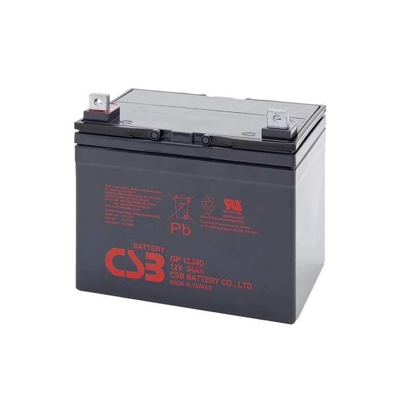GP12340 (12V/34Ah)