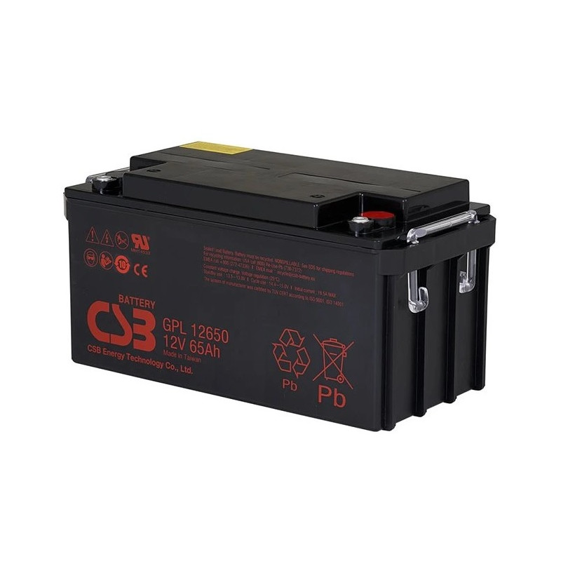 GP12650 (12V/65Ah)