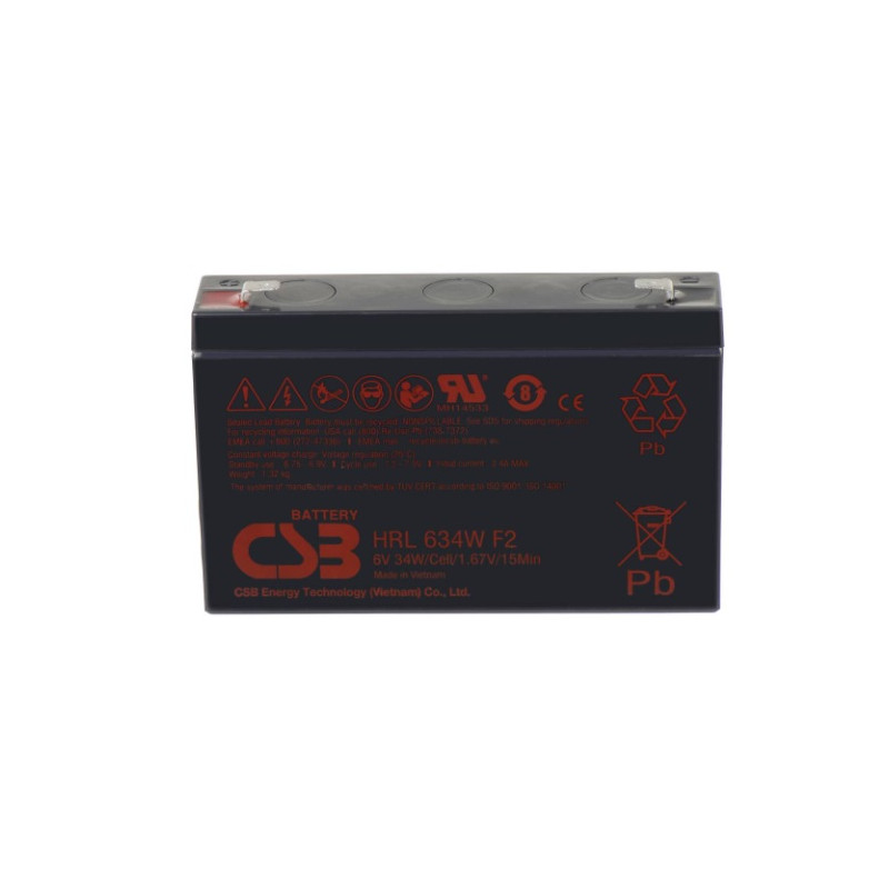 HRL634F2 NEW(6V/9Ah)