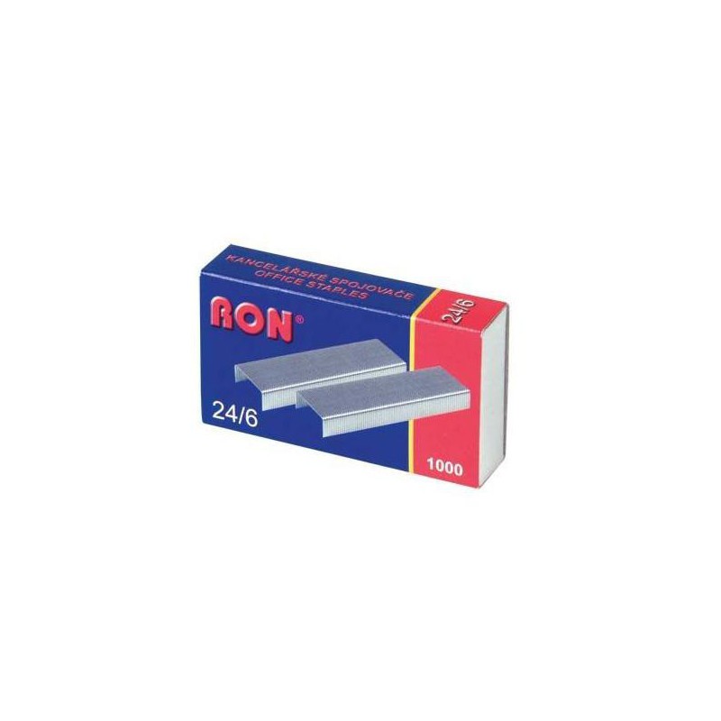 Spinky do zošívačky RON 24/6, balenie 1000 ks